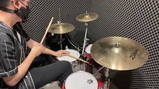 動力火車-無情的情書 drum cover