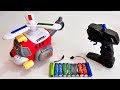 Unboxing Review:Electric Bouncing Puppy,360° Driving Missile Truck,RC Cargo Truck,Sound & Helicopter
