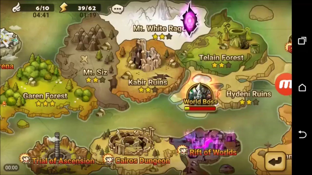 Summoners War: Mt  White Ragon Dimensional Rift Hard