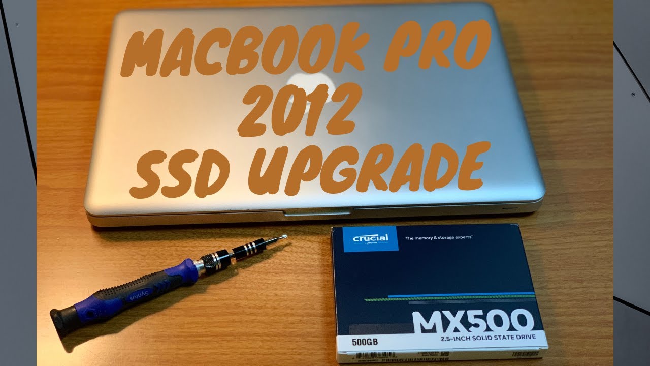 Macbook pro 2012 SSD upgrade - YouTube