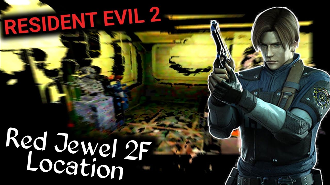 Resident Evil 2 Red Jewel 2F Location YouTube
