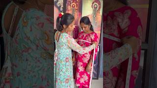 Saree Pre Pleated Measurements Taking Method