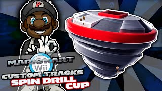 Mario Kart Wii Custom Tracks W Snivy Mod  Spin Drill Cup season 2 W Pksparkxx