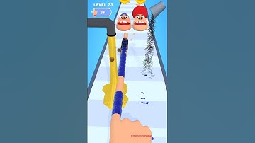 Level 23 Finger Runner 3D #3dgames #shorts #fingerrunner3d