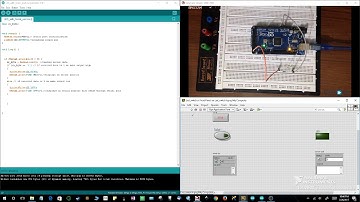 Controling LED with Arduino using LabView
