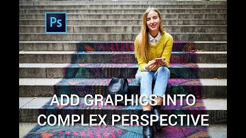 How To Add Graphics In Complex Perspective In Photoshop