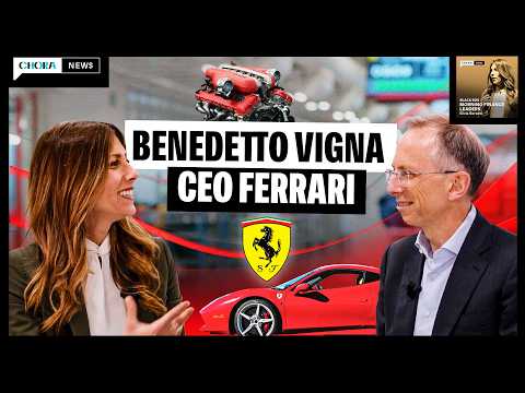 LEADERS: Benedetto Vigna CEO Ferrari | Morning Finance - YouTube