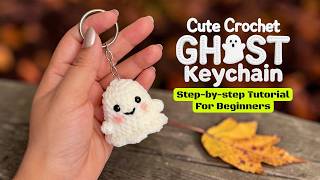 Details 👻 Easy Crochet Ghost Keychain Tutorial | Halloween Crochet for Beginners 🎃 News