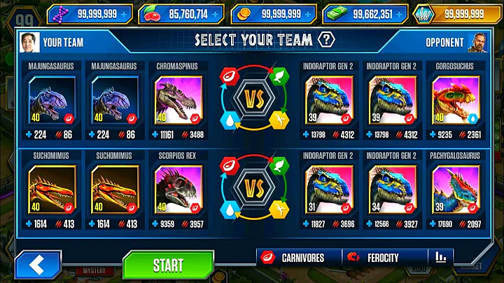 A SPECIAL BATTLE OF CHROMASPINUS AND SCORPIOS REX | JURASSIC WORLD THE GAME