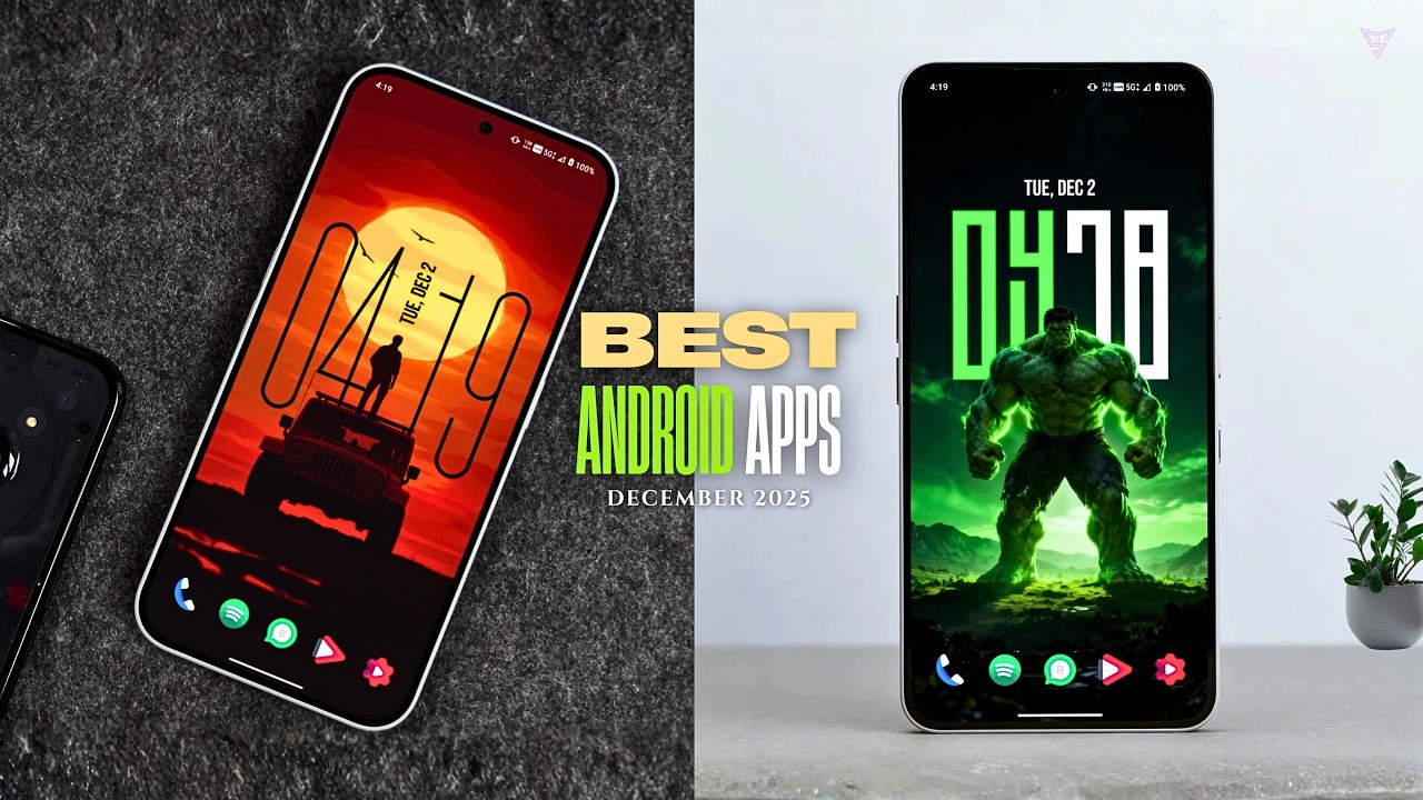 Top 10 Best Android Apps - December (2025)
