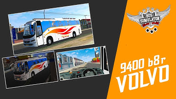 #VolvoBusMod |New Bus Mod for Volvo 9400 b8r Bus Bussid| Android Gameplay
