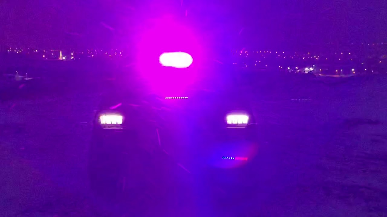 Стробоскоп под лобовое s12 - YouTube