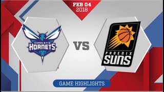 Charlotte Hornets vs Phoenix Suns: February 4, 2018