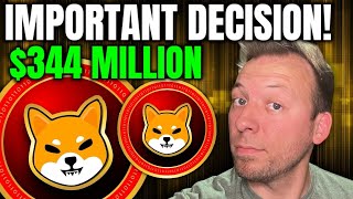 Shiba Inu - Important Decision Coming 344 Million In 24 Hours