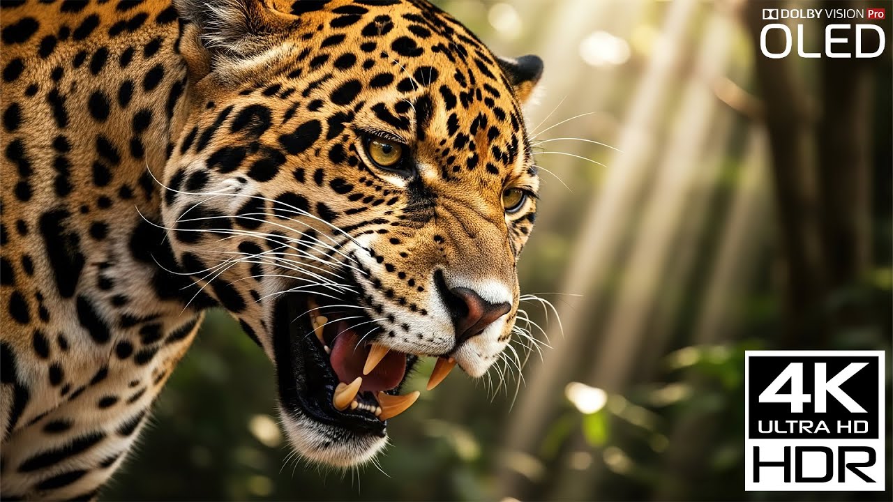 Nature Relax 4K Calm Animal Footage with Relaxing Music for Sleep and Deep Relaxation