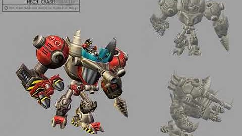 Crash Twinsanity - Enemies - Mecha-Bandicoot