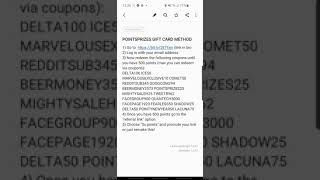 Pointsprizes Methodhack - Earn Money Fast