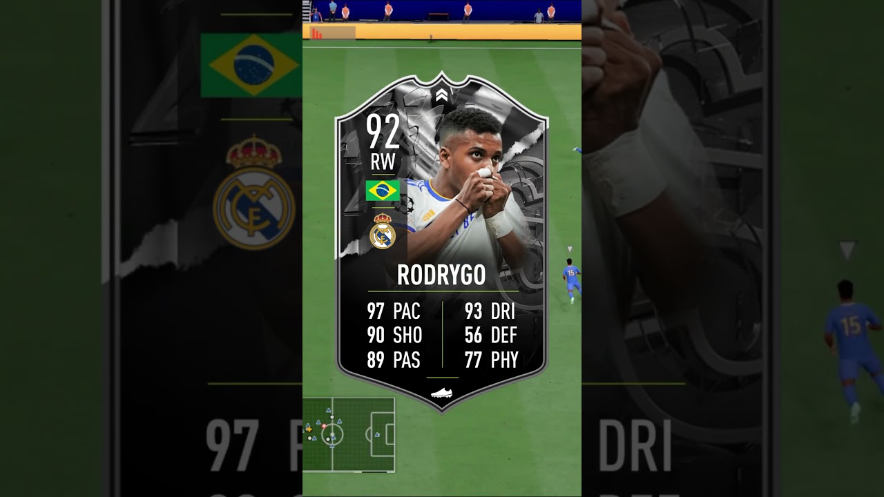 Futties Rodrygo vs showdown Rodrygo. 