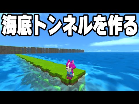 超巨大な海底トンネルを作ってみた【TERAVIT】