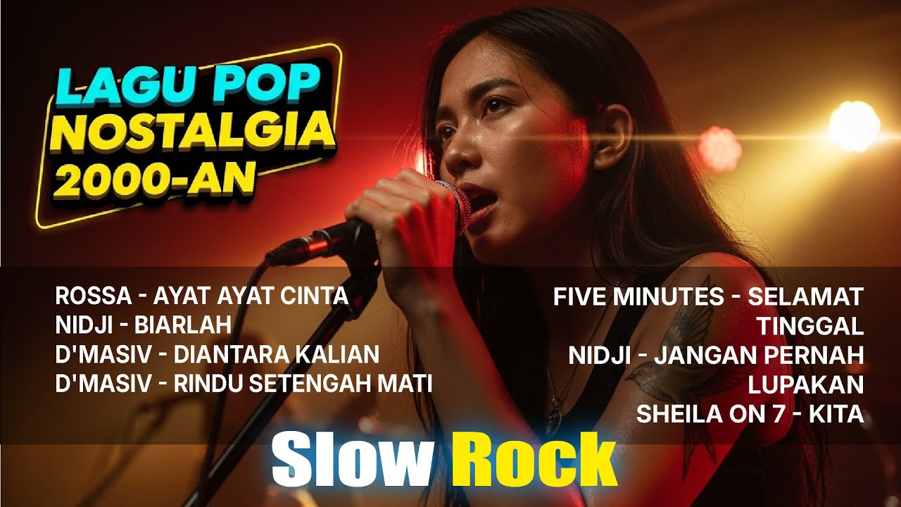 VIRAL LAGI! 🔥 Lagu Pop Nostalgia 2000-an: Kumpulan Lagu Terbaik Versi Slow Rock 🎸💔