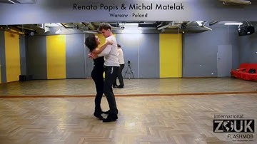International Zouk Flash Mob 2014 - Renata & Michael : Official Choreography (Simplified)