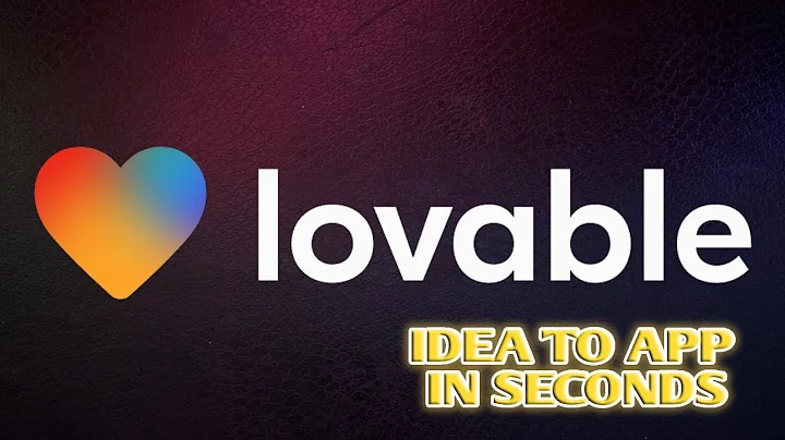 Build Apps & Websites in Minutes with AI | Lovable.dev Tutorial 2025