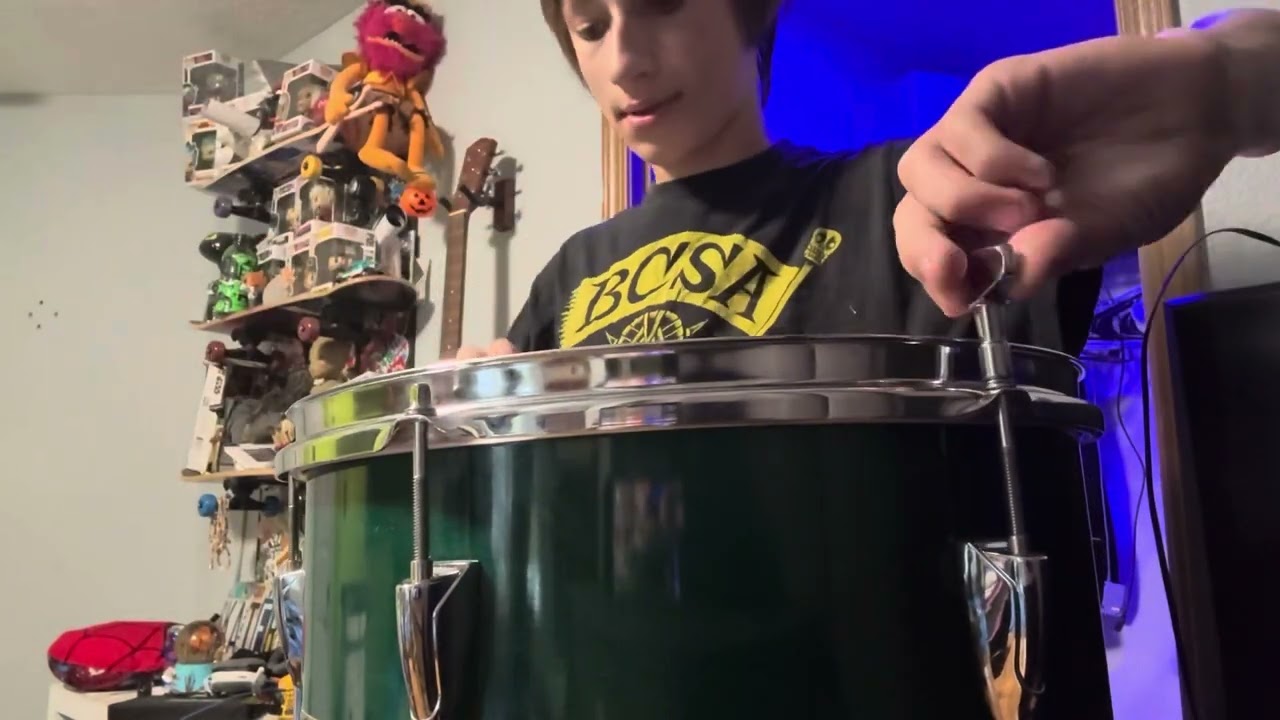 how to change a drum head