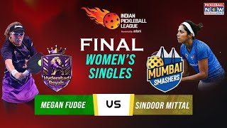 IPBL Final | Megan Fudge’s Class on Display | Hyderabad Beat Mumbai 15-5 in Women’s Singles