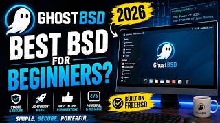 Why GhostBSD Is the Best BSD Desktop for Beginners in 2026 | Easy, Stable & Beginner-Friendly