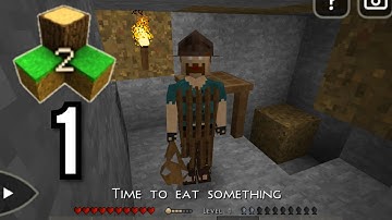 Survivalcraft 2 - Gameplay Walkthrough Part 1: Day One