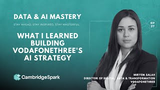 Why Most AI Strategies Fail Before They Start | Miryem Salah, Director Digital Data & Transformation