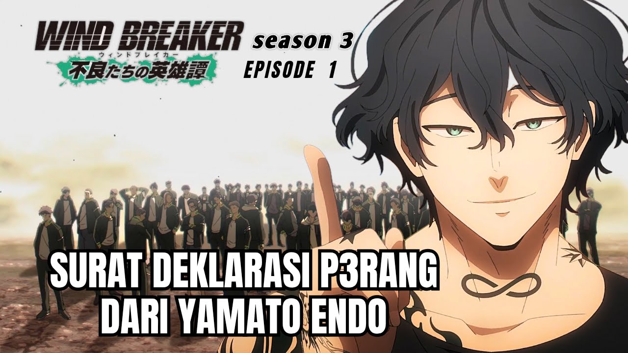 PERSIAPAN SAKURA UNTUK MNGHADAPI YAMATO ENDO - SPOILER ANIME - WIND BREAKER SEASON 3 EPISODE 1