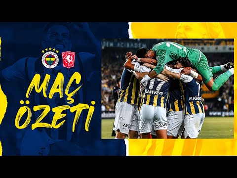 MAÇ ÖZETİ: Fenerbahçe 5 - 1 Twente | UEFA Konferans Ligi Play-Off Turu