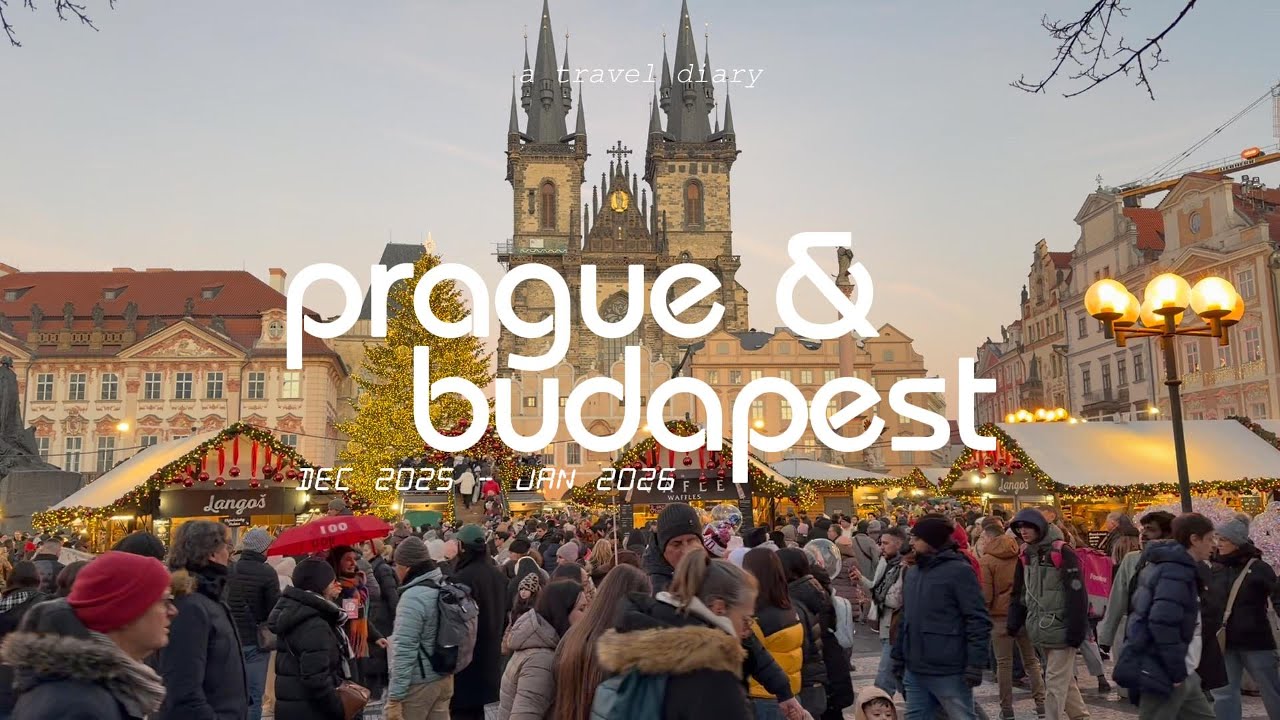 prague & budapest ✩ new year, winter magic & good food ❄️🍾✨