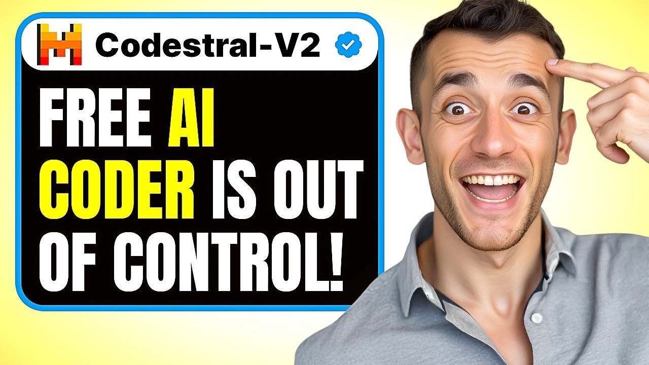 БЕСПЛАТНЫЙ API Codestral-V2 превосходит Cursor и Bolt!? 🤯