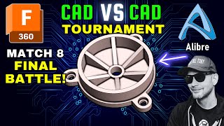 3D CAD esports - TOURNAMENT HIGHLIGHT - Match 8 - Fusion360 VS ALIBRE - RamBros vs TY @TooTallToby