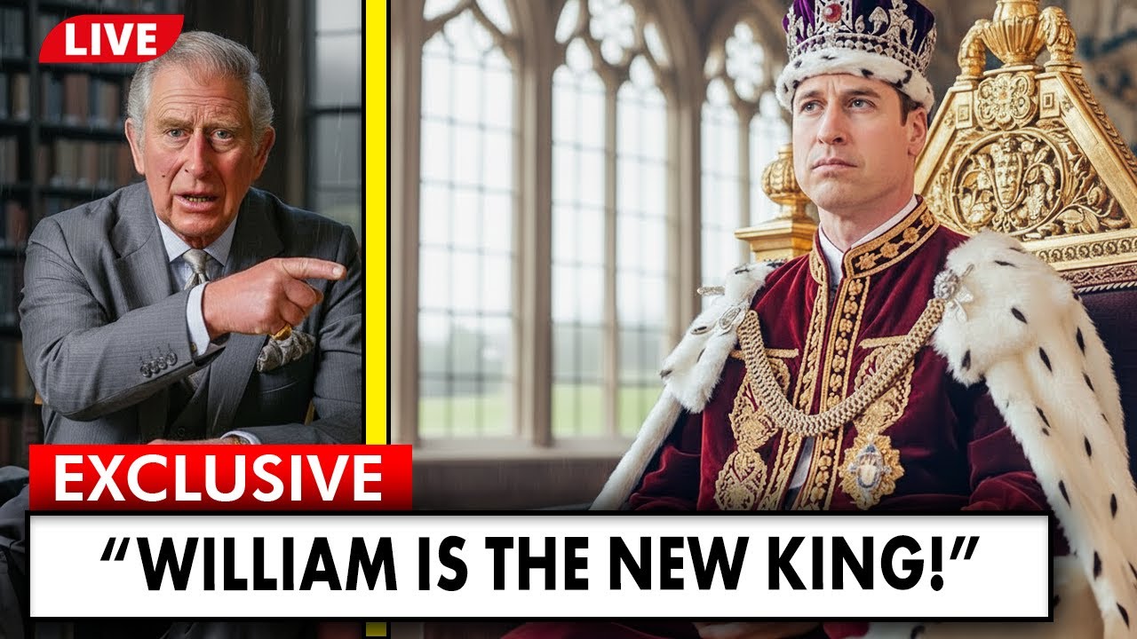 King Charles Quietly Passes Throne — William Now Rules England