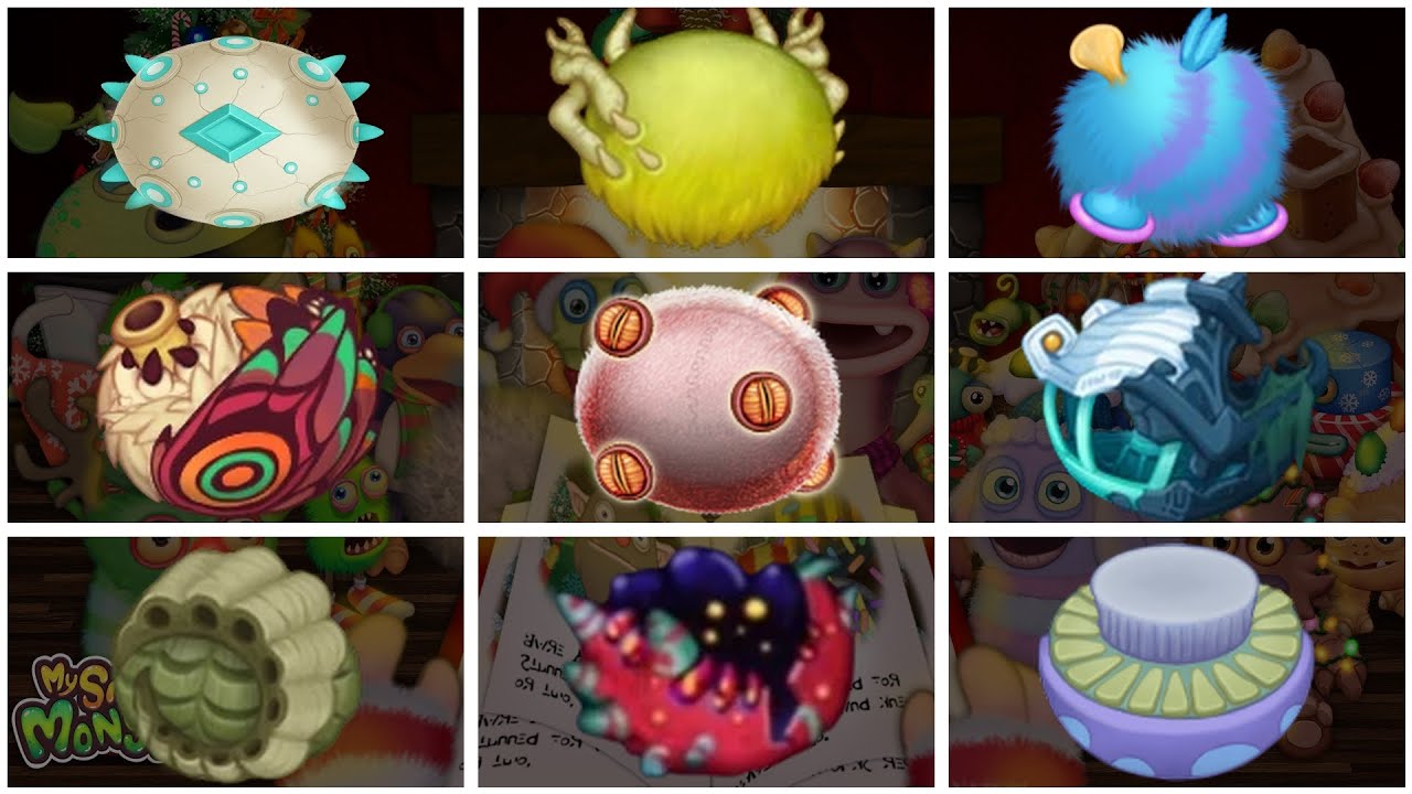 Guess Monsters In MSM by Eggs | My Singing Monsters | NECRULLAN NEPETA, EPIC BLEATNIK | Vol 11