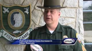 Fish and Game sees increase in hiker rescues