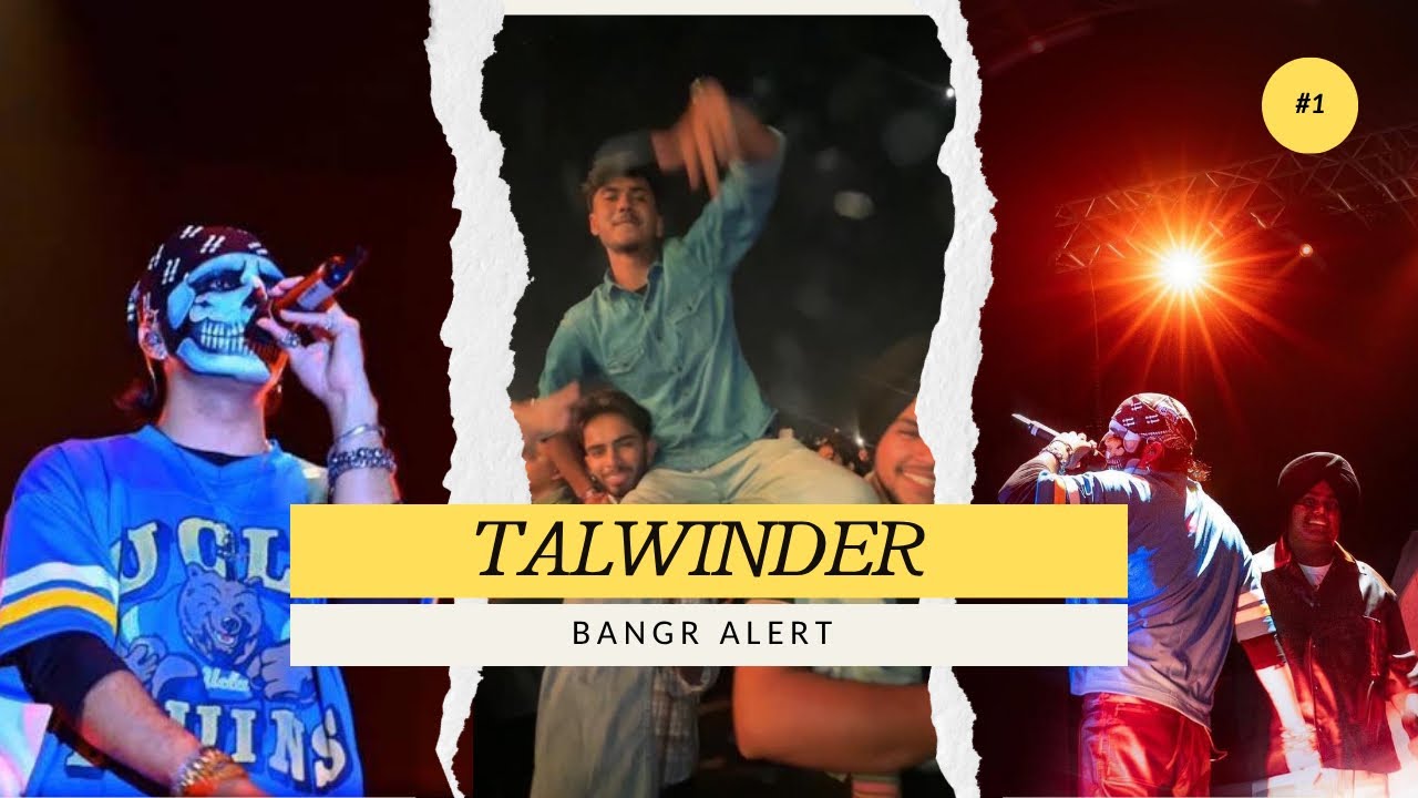 Talwinder, Harsh Likhari and NDS concert in Ludhiana……❤️ Bangr Alert 🔥 