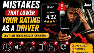 MISTAKES THAT DRIVERS MAKE THAT LOWERS THEIR RATINGS #rideshare #uber #kampala #uberdriver 