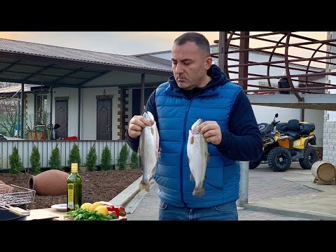 РЫБА на МАНГАЛЕ