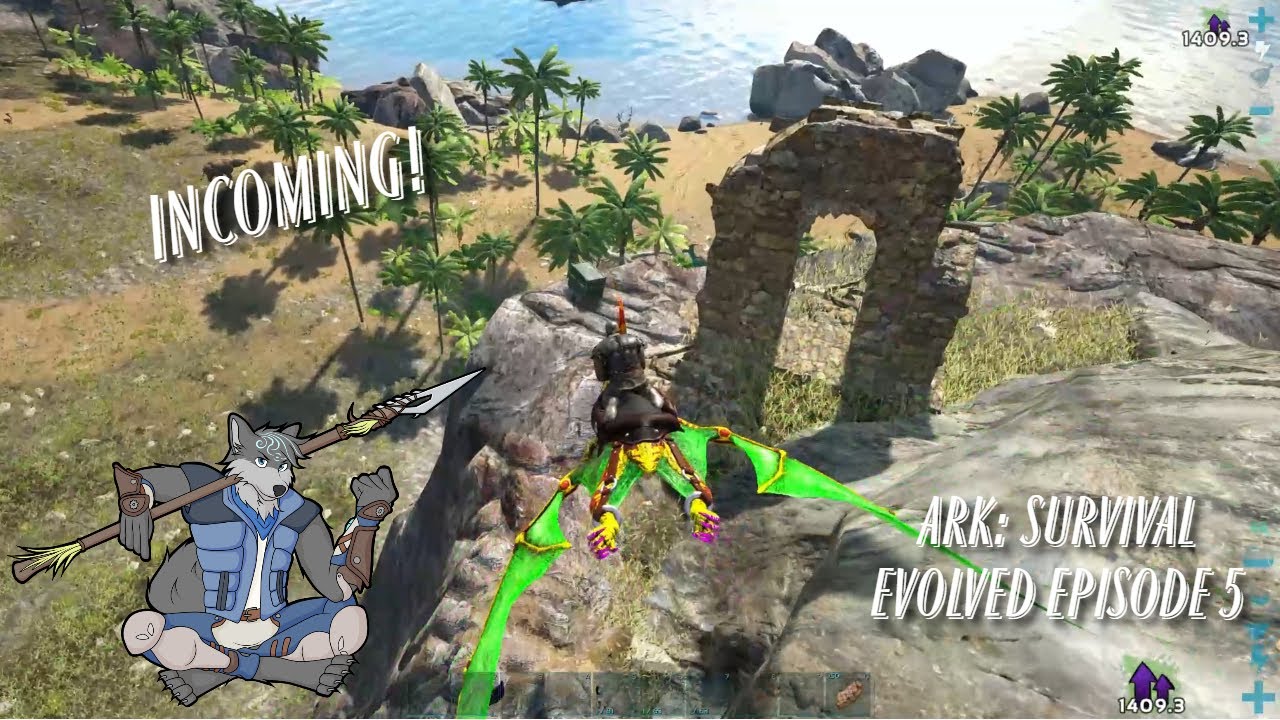 Ark: Survival Evolved Episode 5 - Quest for Power Leveling! - YouTube