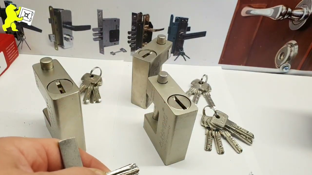 Отмычка для навесного замка APFQS/TREU-Lock/BATIS🔐Medvejatnik.com.ua