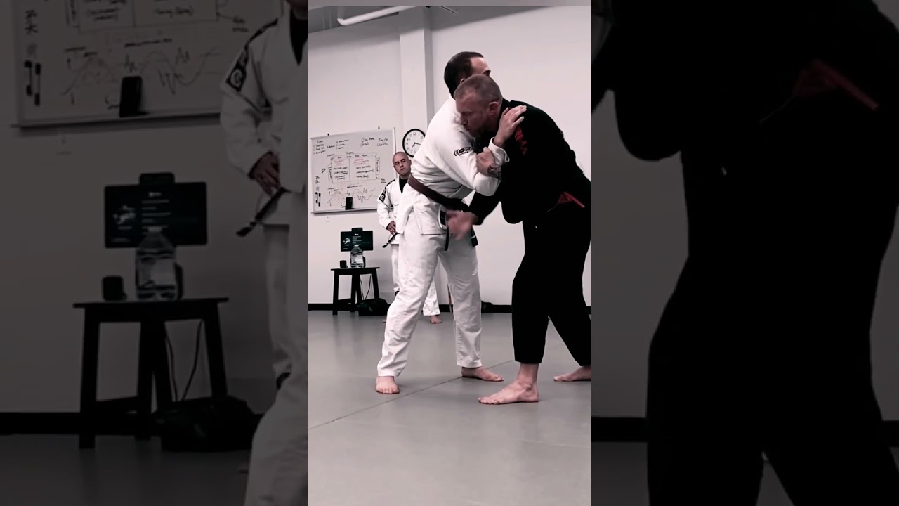 Rear Choke Early Defense to Knee Tap Takedown YouTube