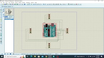 Simulasi Traffic Light 4 Simpang dengan menggunakan aplikasi Proteus dan Arduino