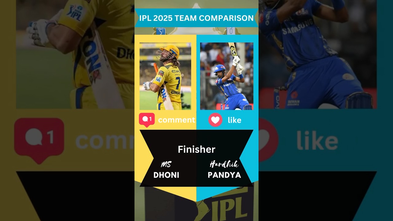 CSK vs MI Team Comparison | IPL 2025 | Will Dhoni’s CSK Beat Mumbai?