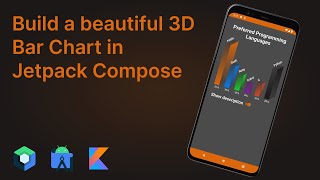 Build a Beautiful 3D Bar Chart in Jetpack Compose using Canvas - Android Studio Tutorial