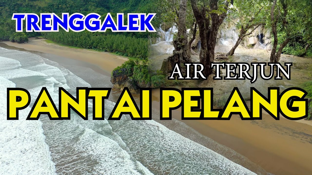 Pantai Pelang Trenggalek | air terjun pantai pelang
