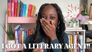 I HAVE A LITERARY AGENT!!!